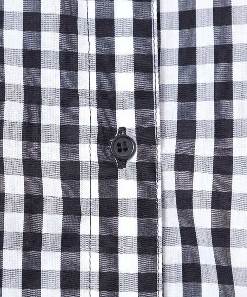 Dessin / デッサン シャツ・ブラウス | 【洗える・4サイズ展開】バンドカラーシャツ(XS~L) | 詳細4