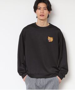 Dessin / デッサン スウェット | 【洗える】タイガー刺繍スウェット