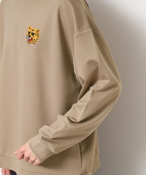 Dessin / デッサン スウェット | 【洗える】タイガー刺繍スウェット | 詳細13