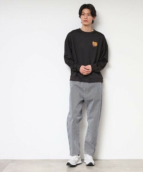 Dessin / デッサン スウェット | 【洗える】タイガー刺繍スウェット | 詳細2