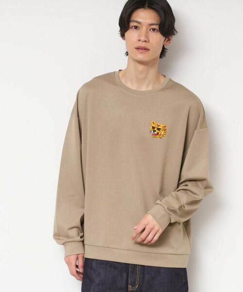 Dessin / デッサン スウェット | 【洗える】タイガー刺繍スウェット | 詳細5