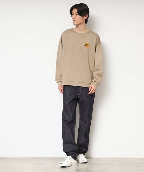 Dessin / デッサン スウェット | 【洗える】タイガー刺繍スウェット | 詳細7