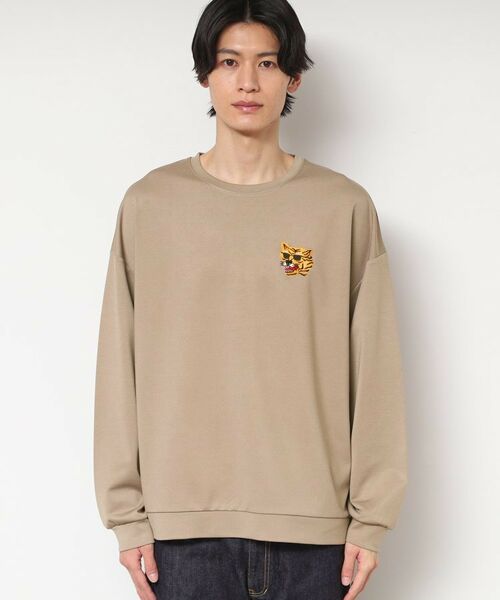 Dessin / デッサン スウェット | 【洗える】タイガー刺繍スウェット | 詳細9