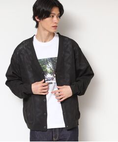 Dessin / デッサン カーディガン・ボレロ | 【UV・洗える】透け柄ニットカーディガン