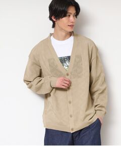 Dessin / デッサン カーディガン・ボレロ | 【UV・洗える】透け柄ニットカーディガン