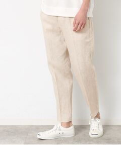 Dessin / デッサン ショート・ハーフ・半端丈パンツ | 【ウエストゴム・洗える】麻リラックスパンツ