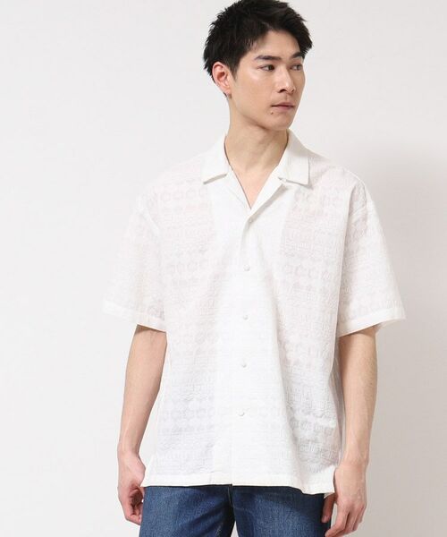 Dessin / デッサン シャツ・ブラウス | 【インド刺繍・セットアップ可能・洗える】刺繍柄シャツ | 詳細1