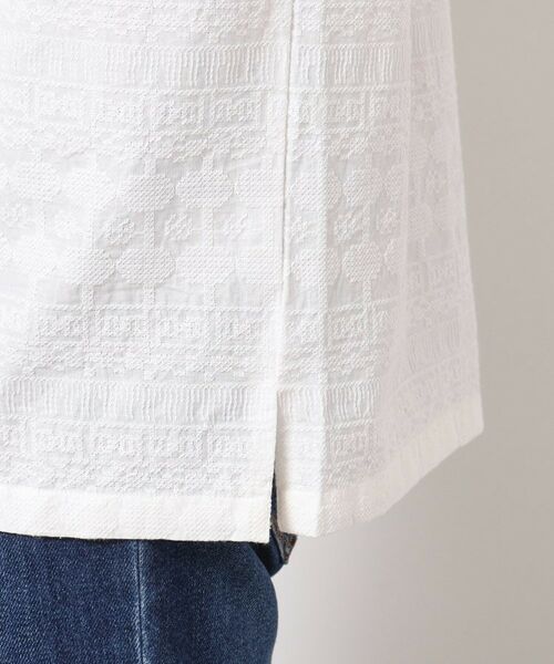 Dessin / デッサン シャツ・ブラウス | 【インド刺繍・セットアップ可能・洗える】刺繍柄シャツ | 詳細14