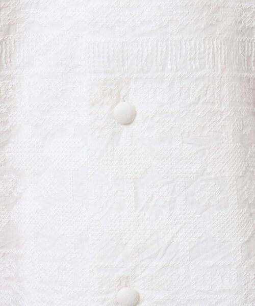 Dessin / デッサン シャツ・ブラウス | 【インド刺繍・セットアップ可能・洗える】刺繍柄シャツ | 詳細4