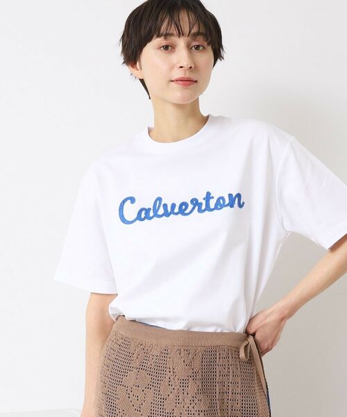 Dessin/デッサン 【ユニセックス】ロゴTシャツ ホワイト(002) 02(M) Dessin/デッサン 【ユニセックス】ロゴTシャツ ホワイト(002) 02(M)