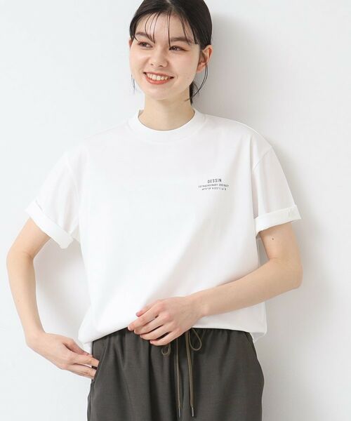 Dessin / デッサン Tシャツ | 【ユニセックス】ポイントロゴTシャツ | 詳細1