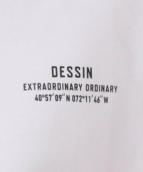 Dessin / デッサン Tシャツ | 【ユニセックス】ポイントロゴTシャツ | 詳細19
