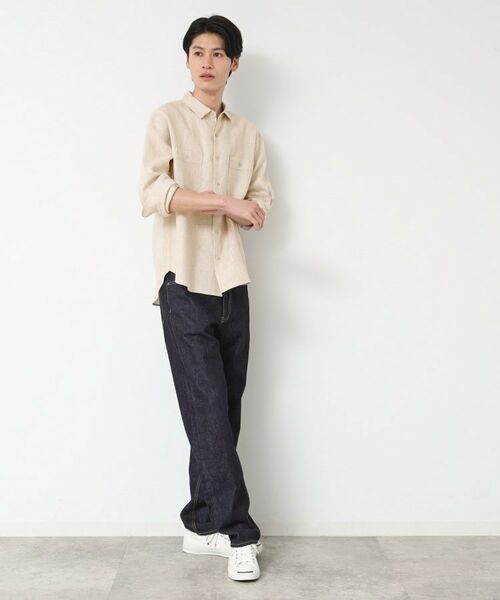 Dessin / デッサン Tシャツ | 【ユニセックス】リネンシャツ | 詳細3