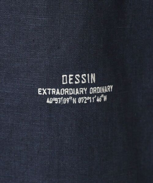 Dessin / デッサン Tシャツ | 【ユニセックス】リネンシャツ | 詳細8
