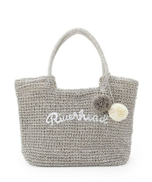 Dessin / デッサン トートバッグ | 【軽量・A4収納可】ポンポンチャームペーパーロゴトートバッグ | 詳細13