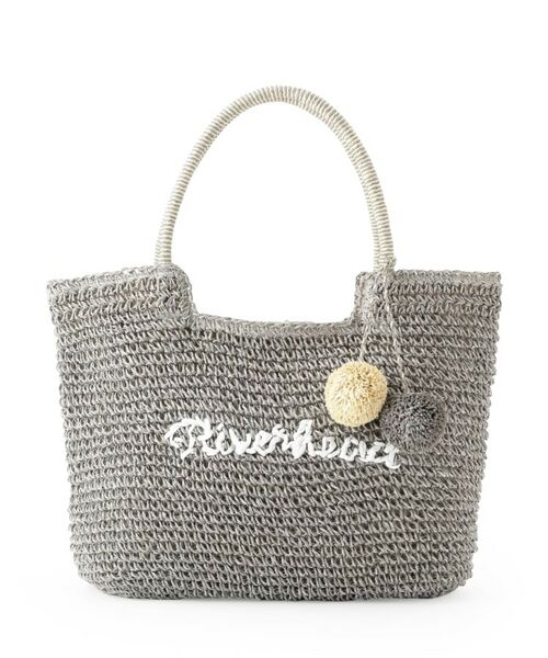 Dessin / デッサン トートバッグ | 【軽量・A4収納可】ポンポンチャームペーパーロゴトートバッグ | 詳細16