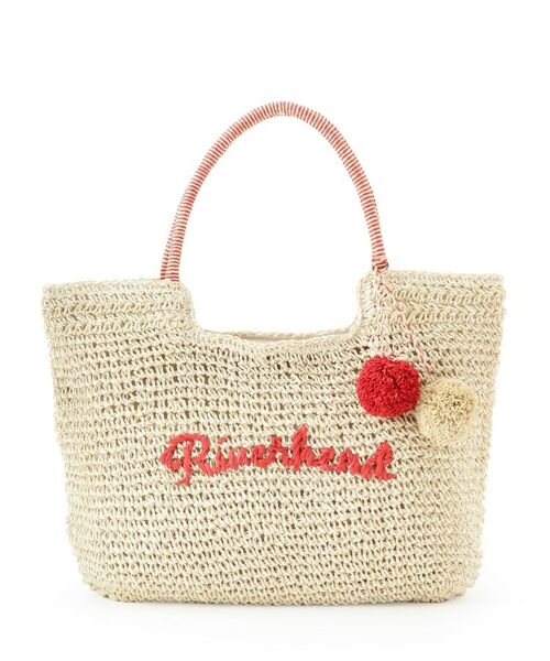 Dessin / デッサン トートバッグ | 【軽量・A4収納可】ポンポンチャームペーパーロゴトートバッグ | 詳細17