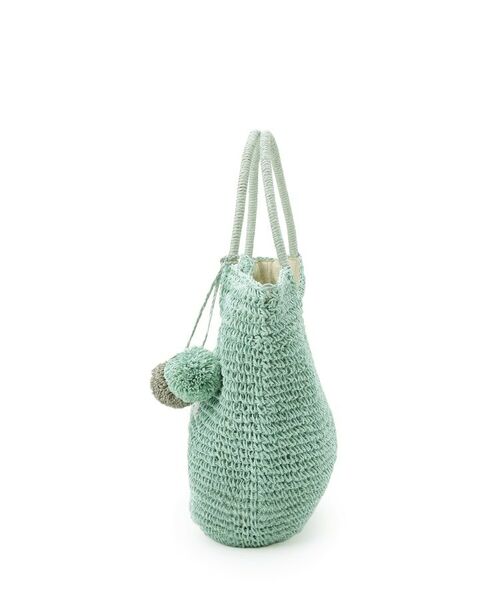 Dessin / デッサン トートバッグ | 【軽量・A4収納可】ポンポンチャームペーパーロゴトートバッグ | 詳細19