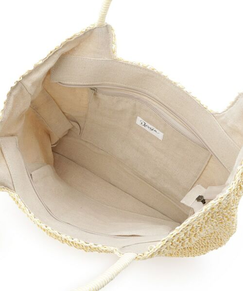 Dessin / デッサン トートバッグ | 【軽量・A4収納可】ポンポンチャームペーパーロゴトートバッグ | 詳細24