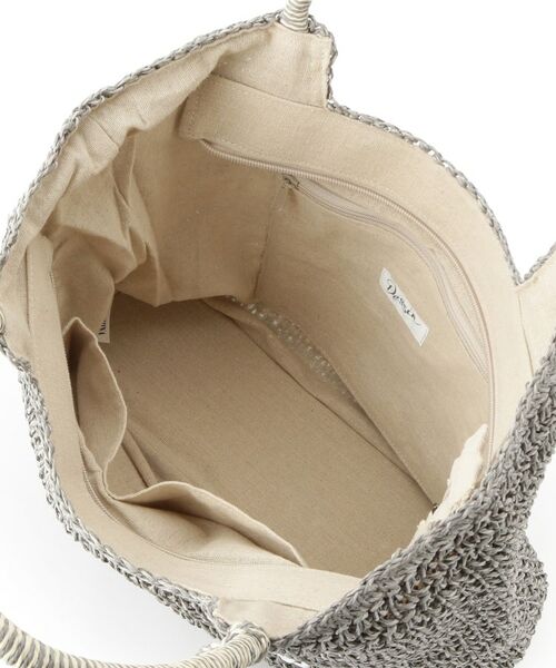 Dessin / デッサン トートバッグ | 【軽量・A4収納可】ポンポンチャームペーパーロゴトートバッグ | 詳細26