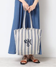 Dessin / デッサン トートバッグ | ストライプロゴ刺繍トート