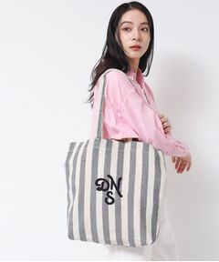 Dessin / デッサン トートバッグ | ストライプロゴ刺繍トート