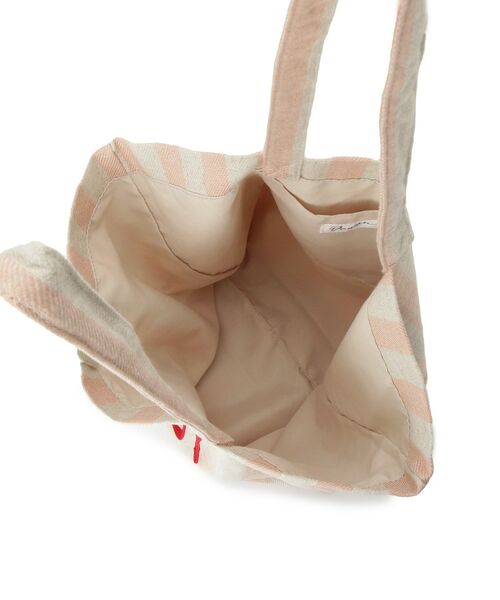 Dessin / デッサン トートバッグ | ストライプロゴ刺繍トート | 詳細14