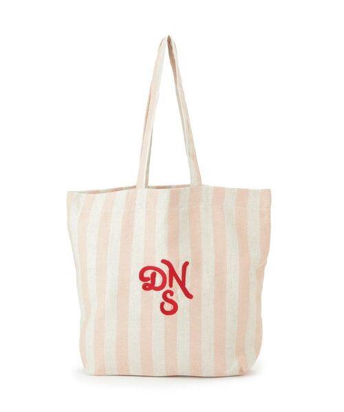 Dessin / デッサン トートバッグ | ストライプロゴ刺繍トート | 詳細7