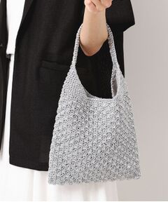 Dessin / デッサン トートバッグ | 【軽量】メタリックヤーンワンハンドルバッグ