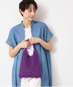 Dessin / デッサン トートバッグ | 【軽量】メタリックヤーンワンハンドルバッグ