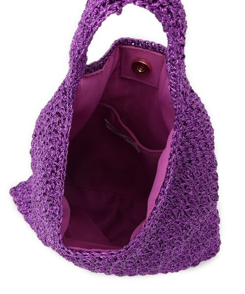 Dessin / デッサン トートバッグ | 【軽量】メタリックヤーンワンハンドルバッグ | 詳細15