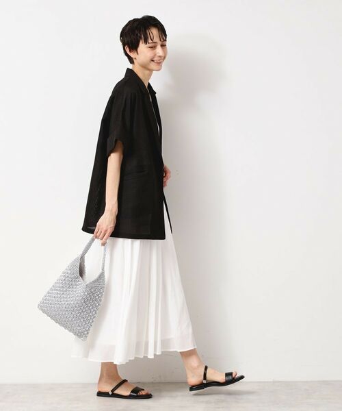 Dessin / デッサン トートバッグ | 【軽量】メタリックヤーンワンハンドルバッグ | 詳細2