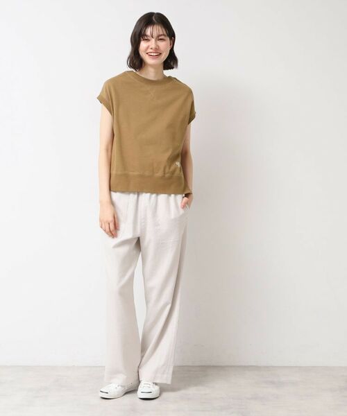 Dessin / デッサン カットソー | 【洗える】フレンチスリーブリブ付きカットソー(S~L) | 詳細11