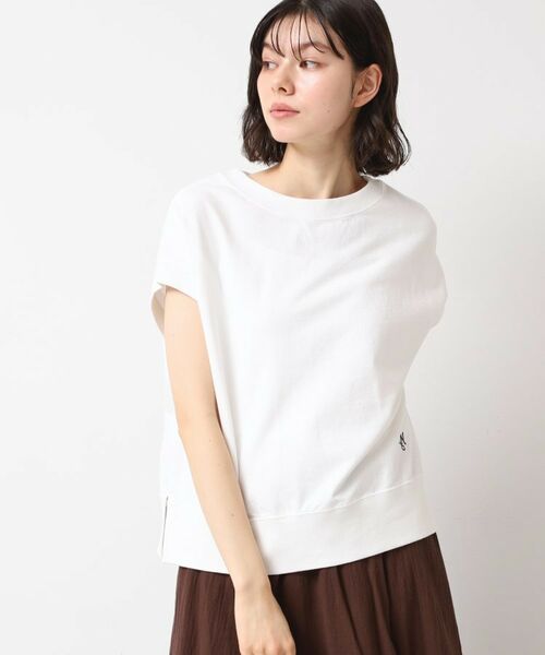 Dessin / デッサン カットソー | 【洗える】フレンチスリーブリブ付きカットソー(S~L) | 詳細2