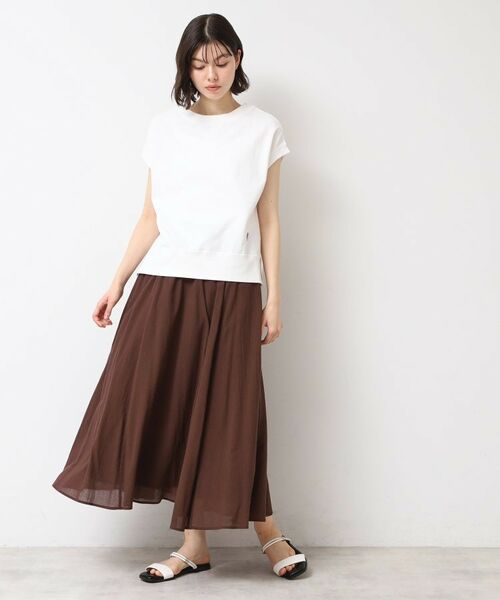 Dessin / デッサン カットソー | 【洗える】フレンチスリーブリブ付きカットソー(S~L) | 詳細3