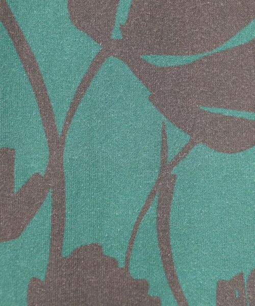 Dessin / デッサン カットソー | 【リンクコーデ・洗える】フラワープリントTシャツ | 詳細8