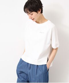 Dessin / デッサン カットソー | 【洗える】クロップド丈ポイントロゴ入りカットソー（S～L）