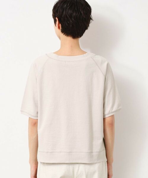 Dessin / デッサン カットソー | 【洗える】クロップド丈ポイントロゴ入りカットソー（S～L） | 詳細15