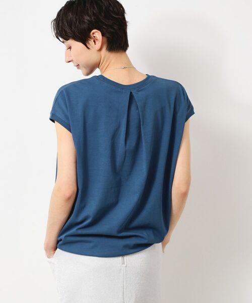 Dessin / デッサン カットソー | 【洗える・UV】ドローコード付きフレンチスリーブカットソー | 詳細10