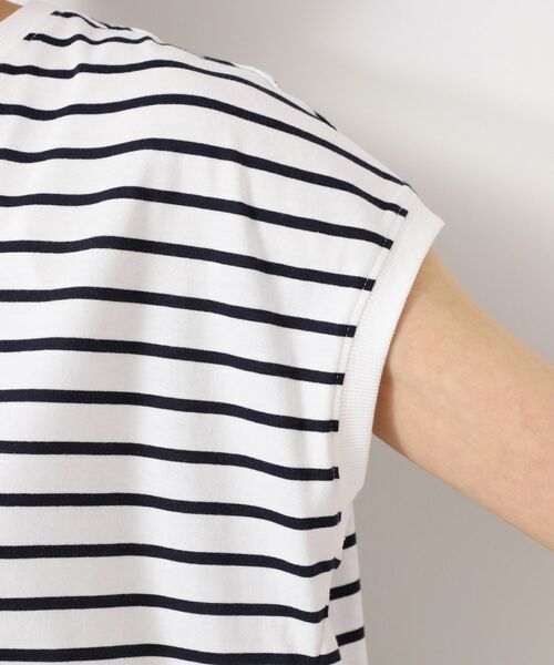 Dessin / デッサン カットソー | 【洗える・UV】ドローコード付きフレンチスリーブカットソー | 詳細21