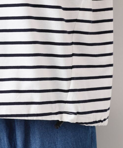 Dessin / デッサン カットソー | 【洗える・UV】ドローコード付きフレンチスリーブカットソー | 詳細22