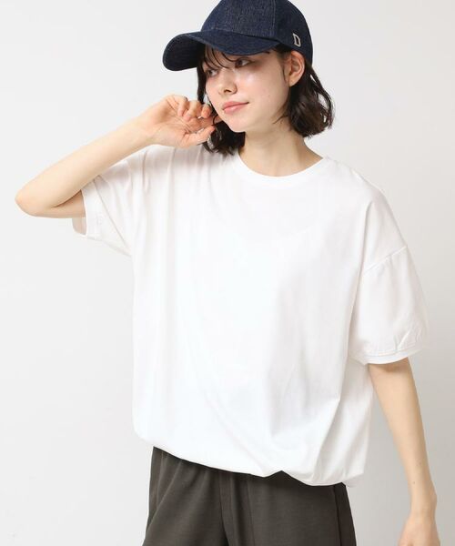 Dessin / デッサン カットソー | 【二の腕カバー/接触冷感/UV】ドローコードカットソー（XS～L） | 詳細1