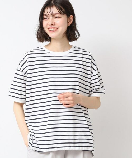 Dessin / デッサン カットソー | 【二の腕カバー/接触冷感/UV】ドローコードカットソー（XS～L） | 詳細15