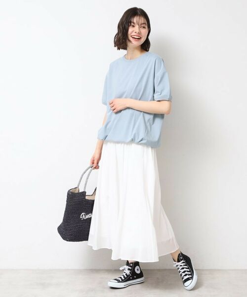 Dessin / デッサン カットソー | 【二の腕カバー/接触冷感/UV】ドローコードカットソー（XS～L） | 詳細21