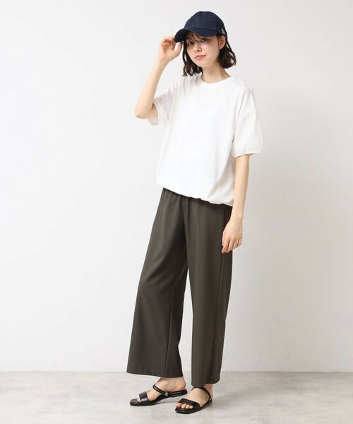 Dessin / デッサン カットソー | 【二の腕カバー/接触冷感/UV】ドローコードカットソー（XS～L） | 詳細4