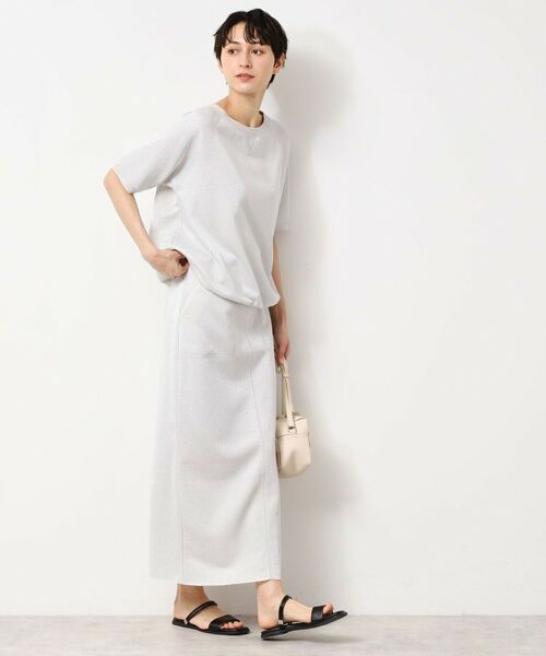 Dessin / デッサン スウェット | 【セットアップ可能・洗える】ラメ入り裏毛ジャージプルオーバー | 詳細3