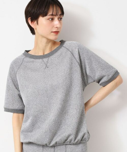 Dessin / デッサン スウェット | 【セットアップ可能・洗える】ラメ入り裏毛ジャージプルオーバー | 詳細6