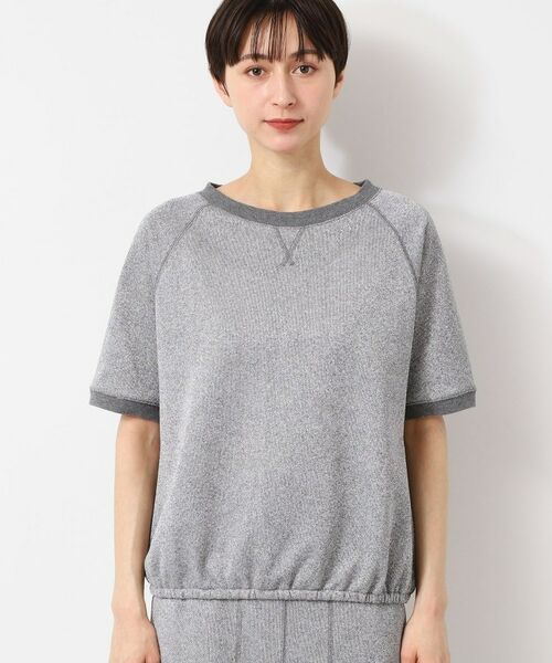 Dessin / デッサン スウェット | 【セットアップ可能・洗える】ラメ入り裏毛ジャージプルオーバー | 詳細9