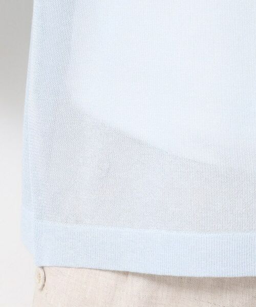 Dessin / デッサン ニット・セーター | 【洗える】シースルーロゴニット | 詳細18