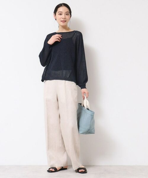 Dessin / デッサン ニット・セーター | 【日本製・洗える】ホールガーメントシアーニット | 詳細10